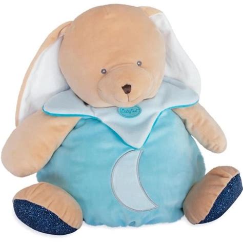 BABY NAT X Range Pyjama Lapin Bleu LUMINESCENT 40 Cm Cdiscount