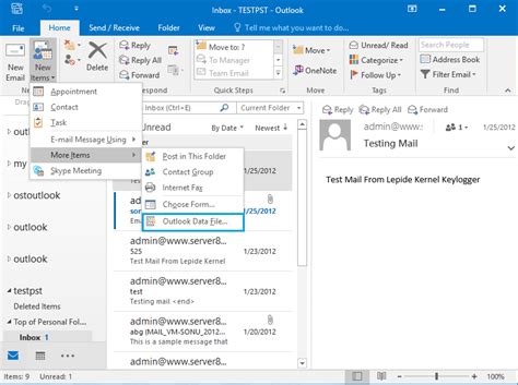 Ways To Create A New Pst File In Microsoft Outlook