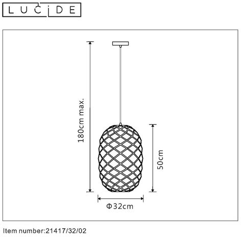 Подвесной светильник Lucide Wolfram 21417 32 30 купить в интернет