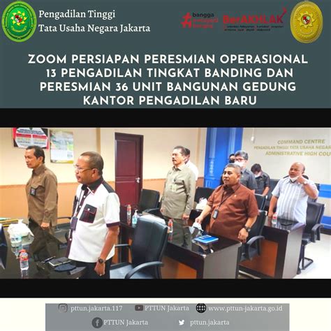 Persiapan Peresmian Operasional Pengadilan Tingkat Banding Dan