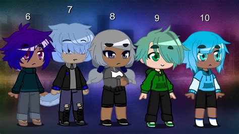 My Number Lore Chrs In Gacha 6 10 By Snowfallwish18 On Deviantart