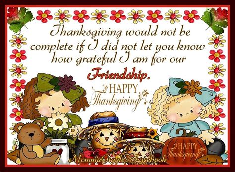 Thanksgiving Would Not Be Complete If I Did Not Let You Know How