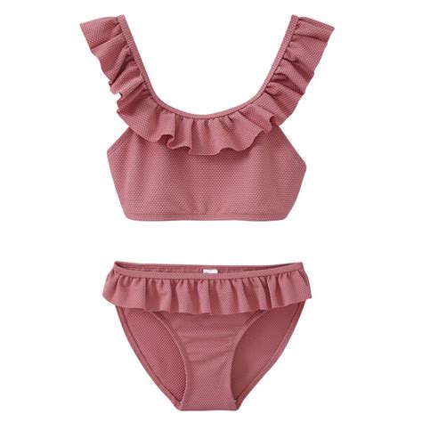 Mädchen Bikini mit Wabenstruktur ALTROSA von Ernstings Family ansehen