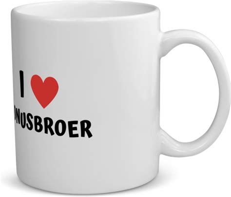 Akyol I Love Bonusbroer Koffiemok Theemok Broer De Liefste