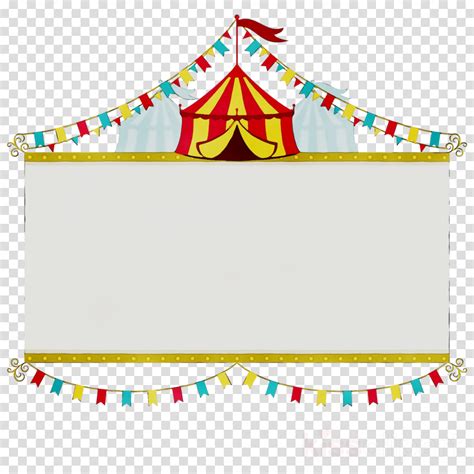 Molduras Em Png Tema Circo Circus Theme Party Carnival Banner Images