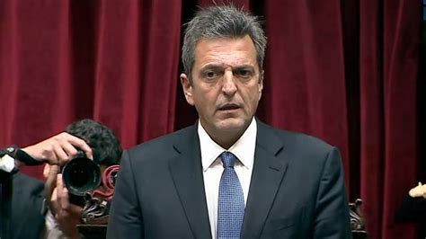 Sergio Massa Asume Como Nuevo Ministro De Economía Producción Y