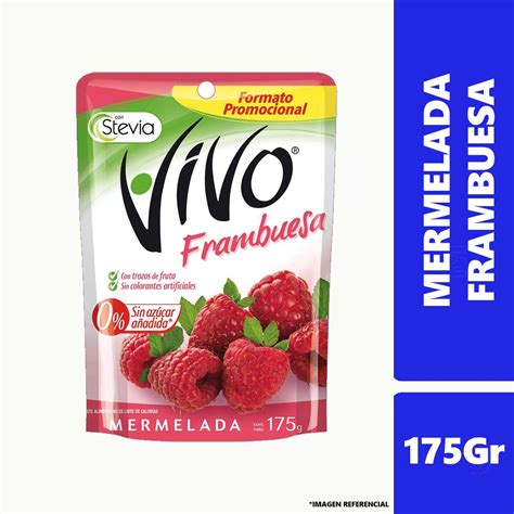 Mermelada Frambuesa Vivo Bol G La Oferta