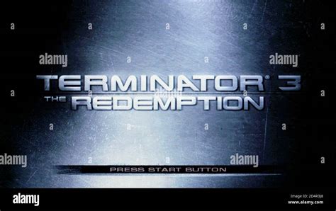 Terminator The Redemption Sony Playstation Ps Editorial Use