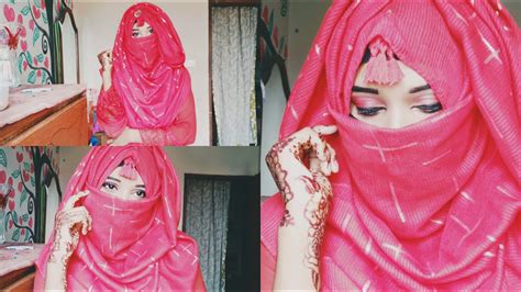 Hijab Tutorial With Niqab By Making Tikli With Hijab Corner Unique