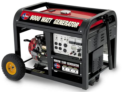 All Power America 9000 Watt Peak 15hp Generator With Mobility Kit The Home Depot Canada