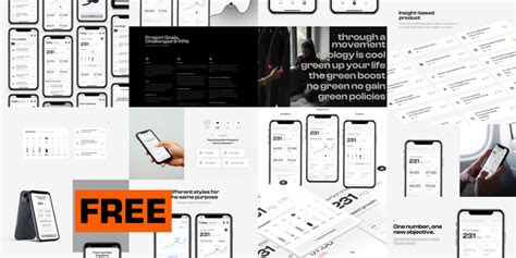 50 Screens Free Case Study Template App Figma Community