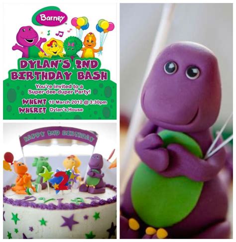 Karas Party Ideas Barney Themed Birthday Party Karas Party Ideas