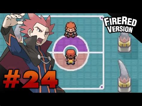 Let S Play Pokemon FireRed Part 24 Elite Four Lance YouTube