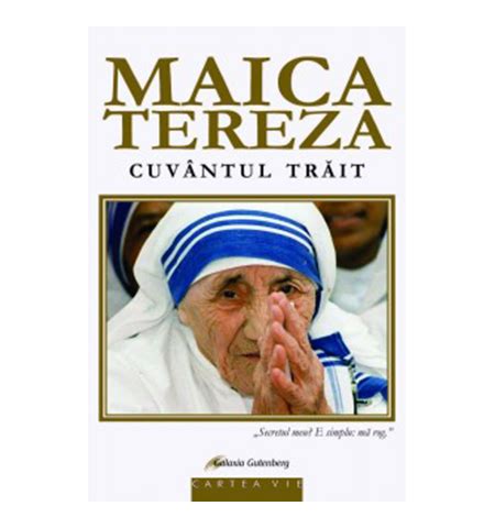 Maica Tereza Cuvantul Trait Pdf Autor Msbook Ro