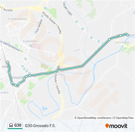 Linea G Orari Fermate E Mappe Grosseto F S Aggiornato