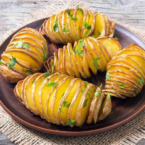 Patatas Hasselback Al Estilo Sueco Receta De Divina Cocina