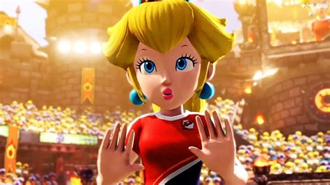 Peach Losing Animation Mario Strikers Battle League YouTube