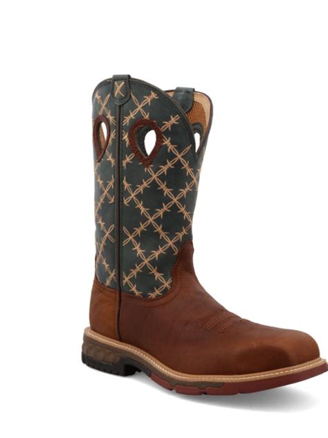 Shop Twisted X Mens 12 Western Work Boot Mxbn002 Save 20 Free