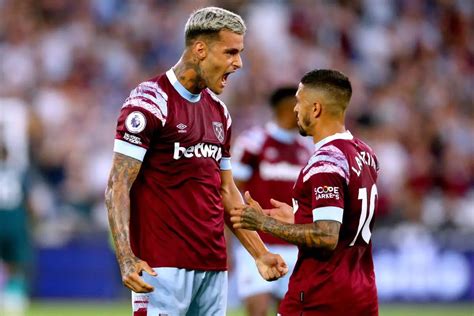 Gianluca Scamacca Scores As West Ham Are 3 1 First Leg Victors Over Viborg