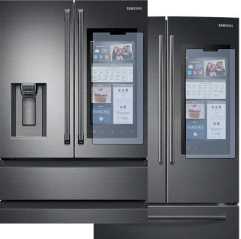 Samsung Hub 4 door French fridge (AKG Speaker) w/Display RF22N9781SG/AA RF28N9780SR/AA