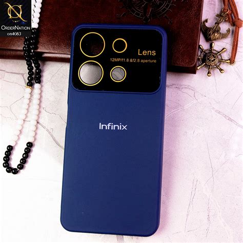 Infinix Note 30 - Blue - Glass Lense Ultra Camera Protection Soft Sili ...