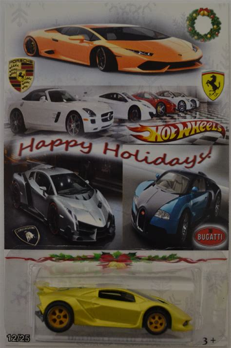 Lamborghini Sesto Elemento 12 Custom Made Hot Wheels With Real Rider Rubber Wheels Limited