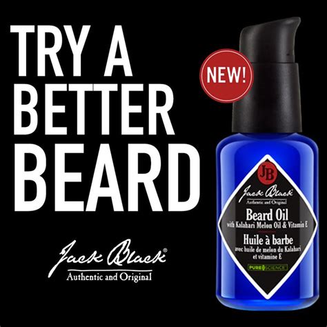 NEW Jack Black Beard Oil | Mens skin care, Jack black products, Black ...