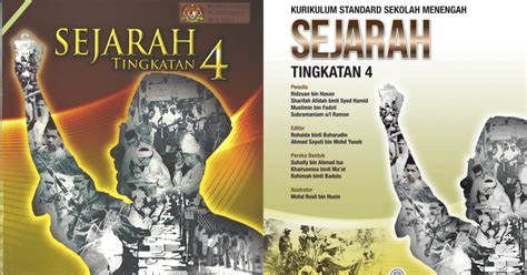 Buku Teks Sejarah Tingkatan 4 Kssm