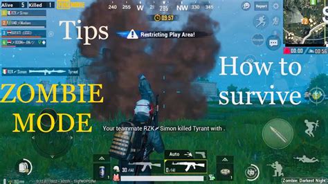 How To Survive Intense New Zombie Mode Darkest Night Pubg Mobile