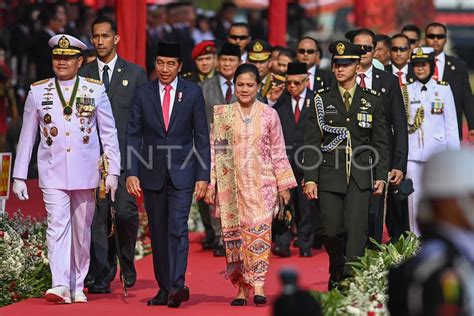 Upacara HUT Ke 78 TNI ANTARA Foto