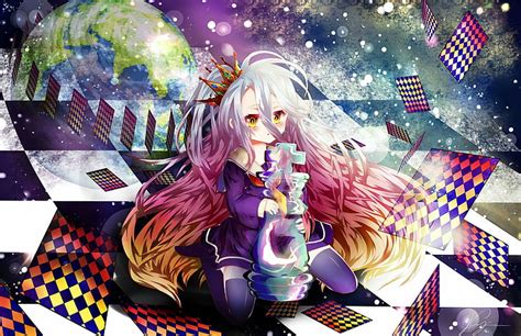 Hd Wallpaper Anime No Game No Life Shiro No Game No Life Art And