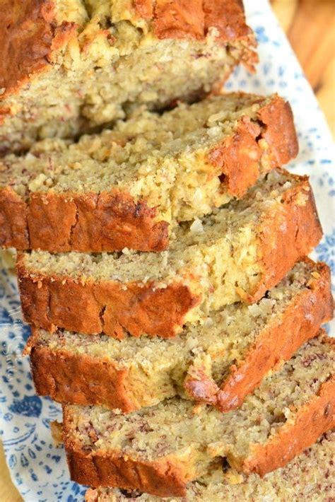 Coconut Banana Bread Soft Moist And Super Easy Banana Bread Made