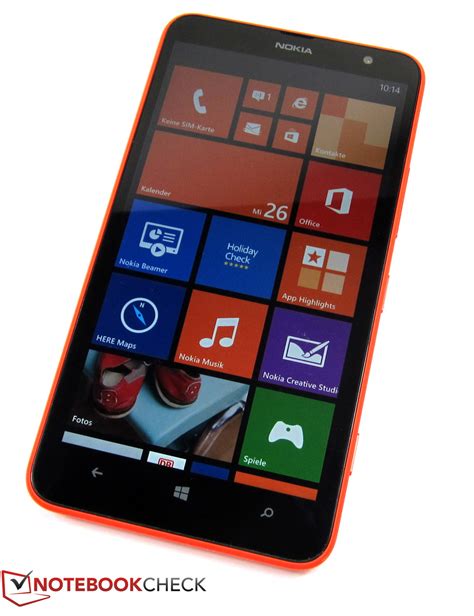 Review Nokia Lumia 1320 Smartphone NotebookCheck Net Reviews