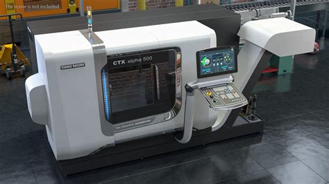 3d Dmg Mori Ctx Alpha 500 Cnc Turning Center 3d Molier International