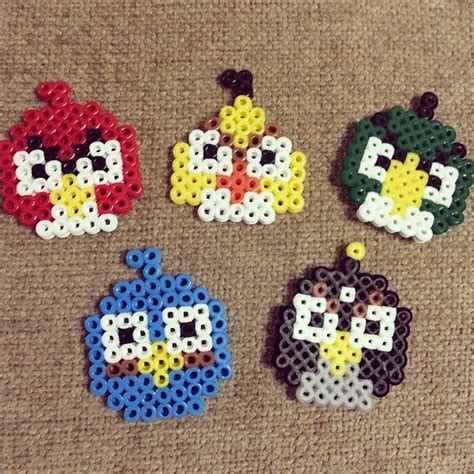 Hama Angry Birds Perler Beads Pyssla Beads Perler Bead Art Fuse Sexiz Pix