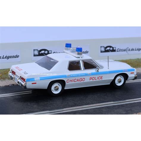 Scalextric Dodge Monaco Chicago Police Blues Brothers Circuits De Legende