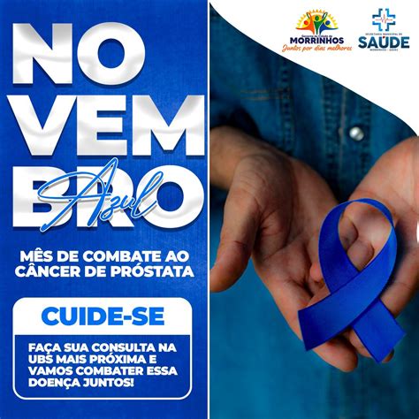 Campanha Do Novembro Azul Prefeitura Municipal De Morrinhos