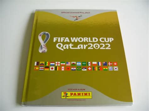 Panini World Cup Qatar Katar Hardcover Gold Komplett