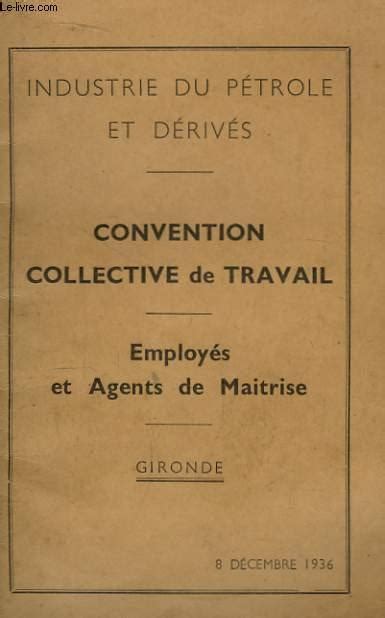 Conventions Collective de Travail Employés et Agents de Maitrise