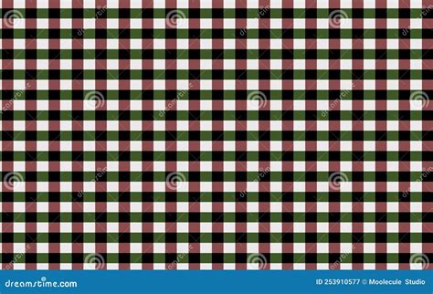 Colorful Checkered Pattern Background Seamless Pattern Illustration