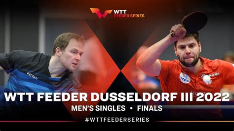 Dimitrij Ovtcharov Vs Benedikt Duda Ms Final Wtt Feeder D Sseldorf