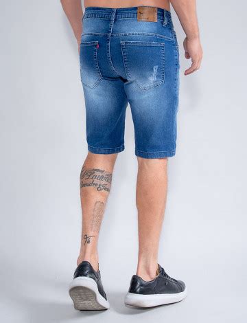 Bermuda Jeans Atacado Masculina Revanche Facundes Roupas Atacado Revanche