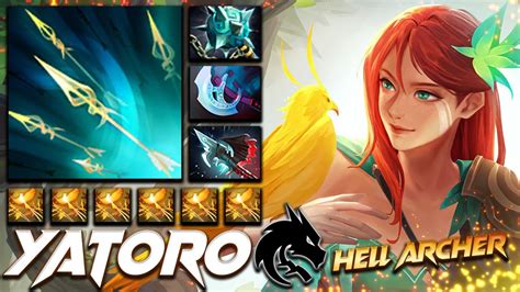 Yatoro Windranger Hell Archer Dota 2 Pro Gameplay Watch Learn