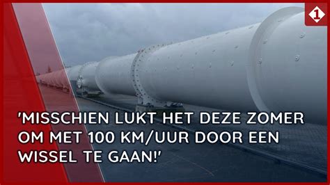 Kijk Mee In De Supersnelle Hyperloop In Veendam Youtube