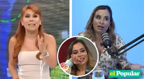 Magaly Medina A Ethel Pozo Lanza Fuerte Consejo Por Quebrarse En Tv