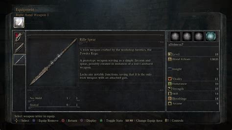 Rifle Spear | Bloodborne Wiki | Fandom