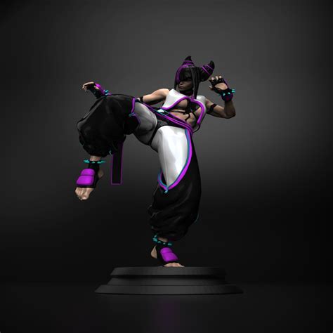 Street Fighter 6 Juri Han 3d Model 3d Printable Cgtrader