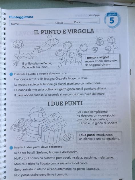 Pin di francesca altea su Punteggiatura nel 2023 Attività di