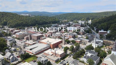 Montpelier Vermont K Drone Tour Youtube