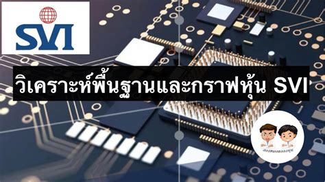 วิเคราะห์พื้นฐานและกราฟเทคนิคหุ้น SVI - YouTube